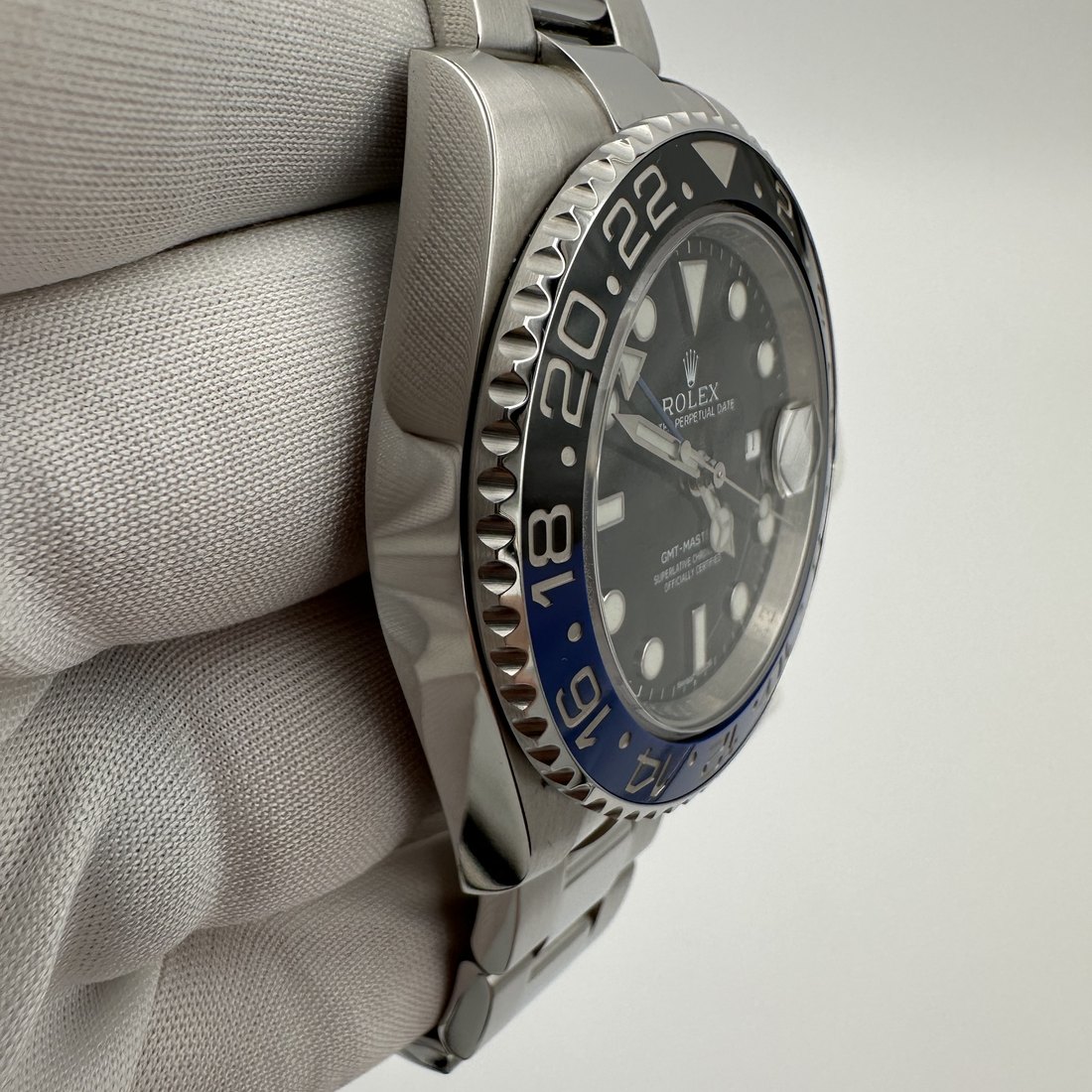 Rolex GMT-Master II Batman view 2