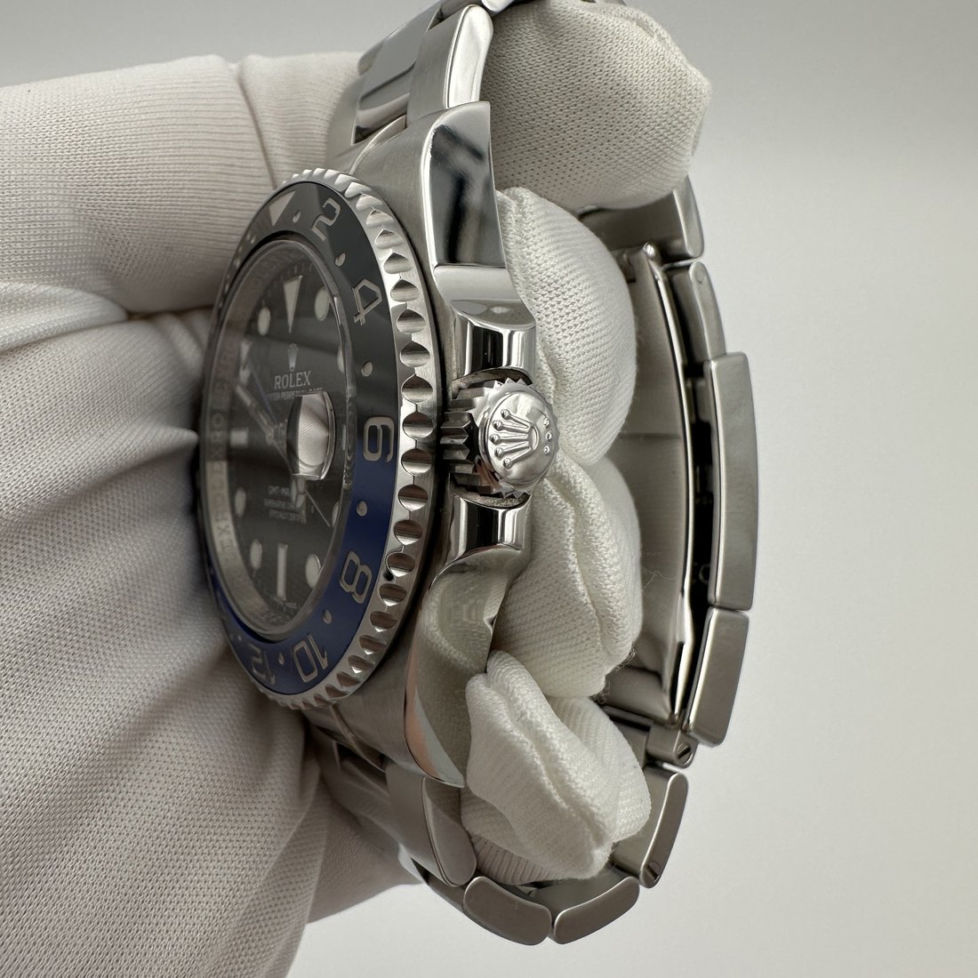 Rolex GMT-Master II Batman view 3