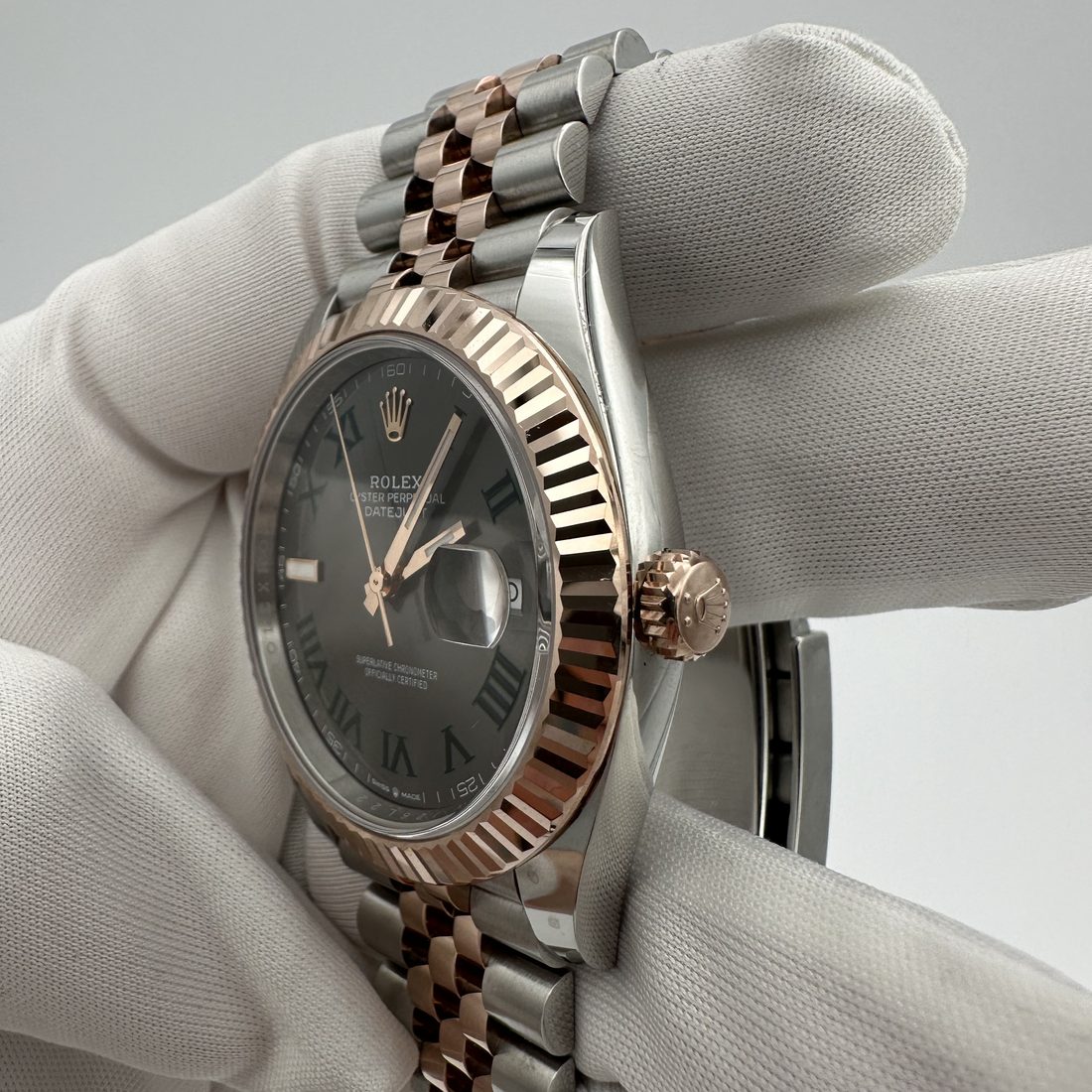 Rolex Datejust 41 &ldquo;Wimbledon&rdquo; view 3