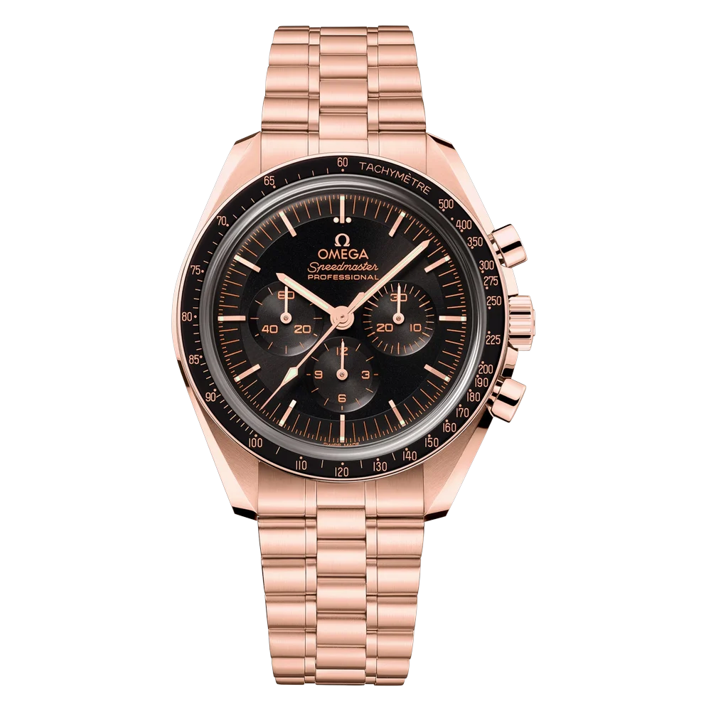 Omega Speedmaster Moonwatch Sedna Gold