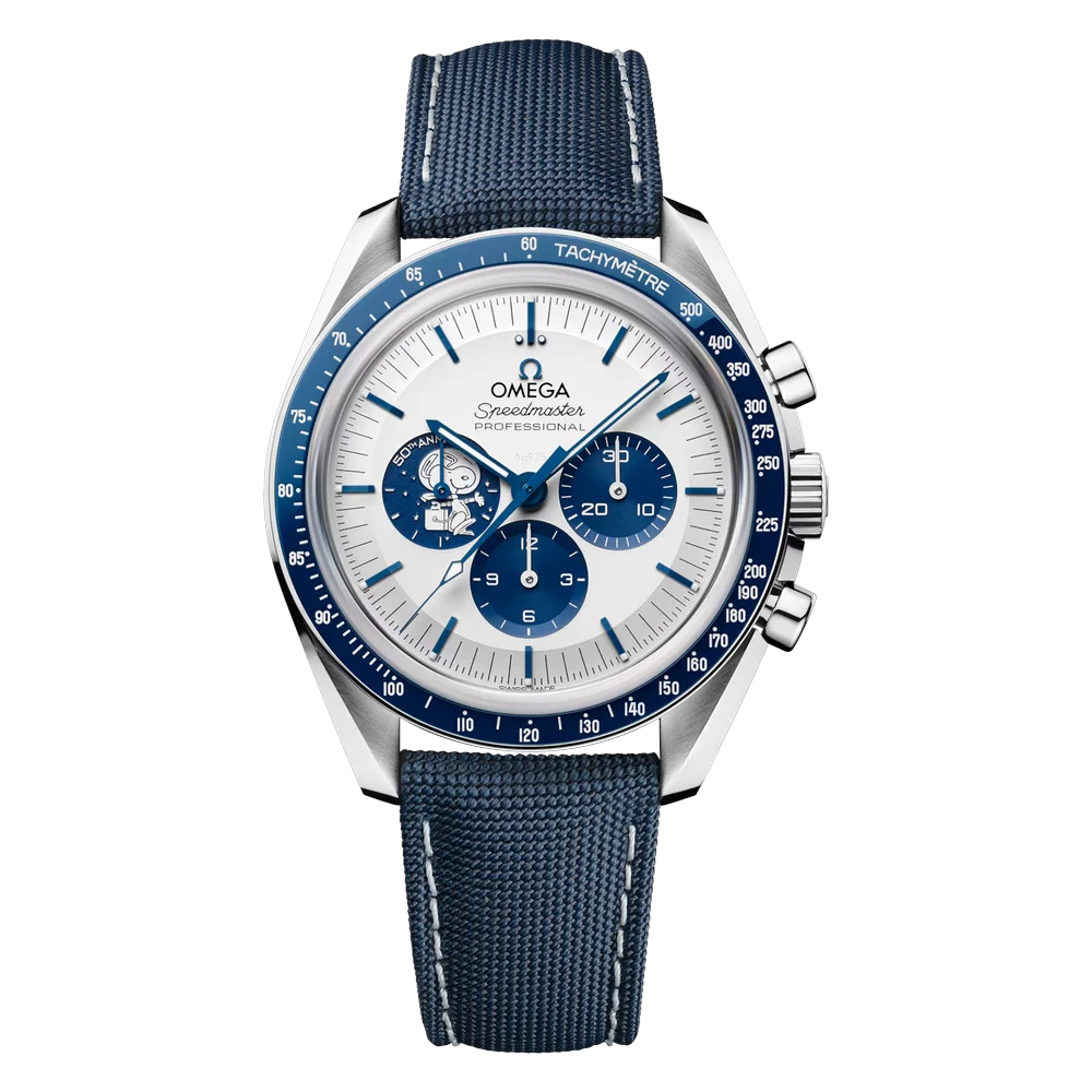 Omega Speedmaster Silver Snoopy Award 50th